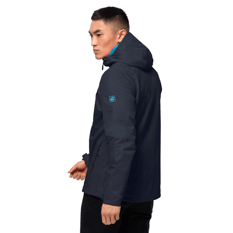 Hot Brand Jack Wolfskin Night Blue Men's Frosty Morning Jacket