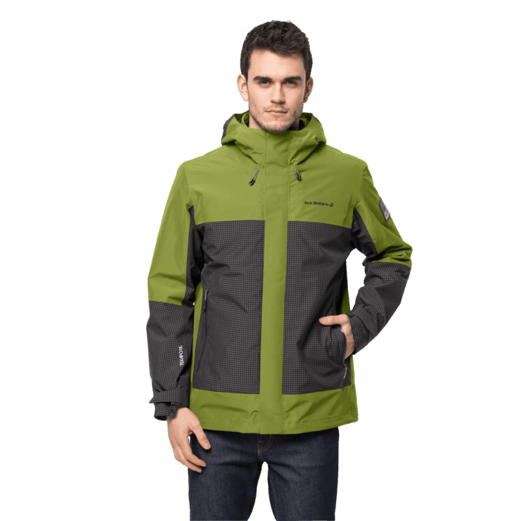 Fashion Cedar Green Men's Dna Supernova 3In1 Brand Jack Wolfskin