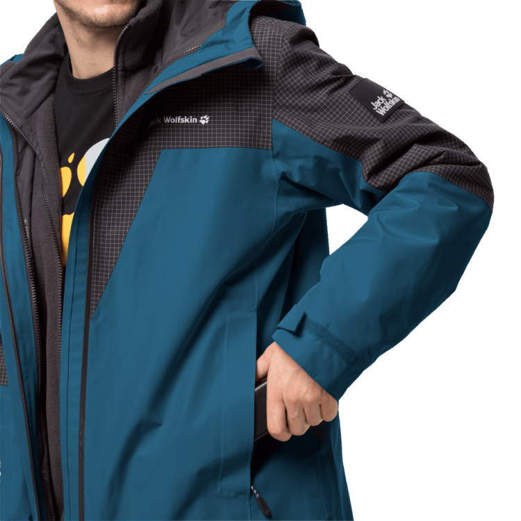 Men's Dna Rhapsody 3In1 Dark Cobalt Brand Jack Wolfskin Origin