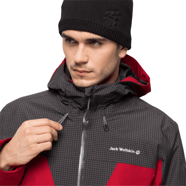 Men's Dna Rhapsody 3In1 Red Lacquer Origins Brand Jack Wolfskin