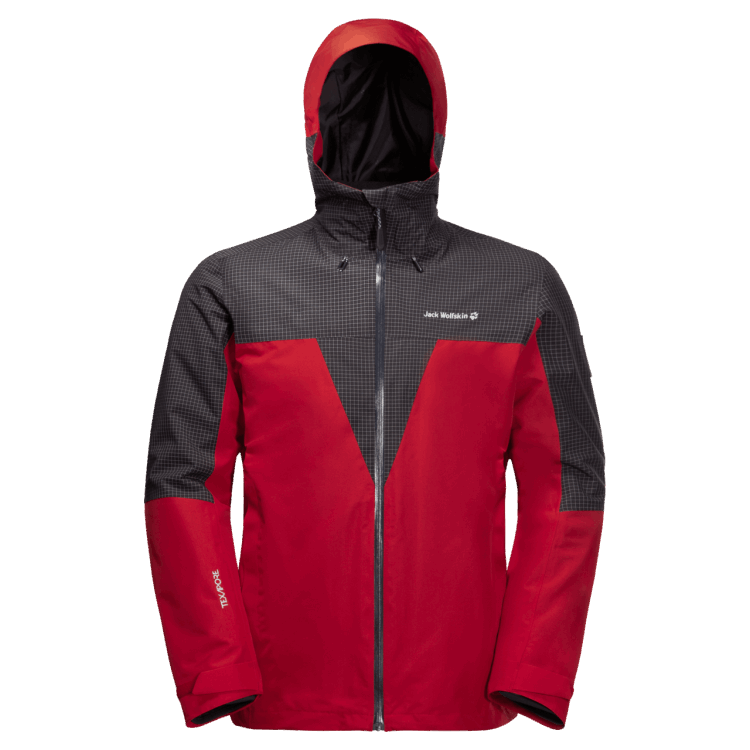 Men's Dna Rhapsody 3In1 Red Lacquer Origins Brand Jack Wolfskin