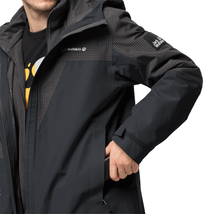 Men's Dna Rhapsody 3In1 Brand Brand Jack Wolfskin Phantom