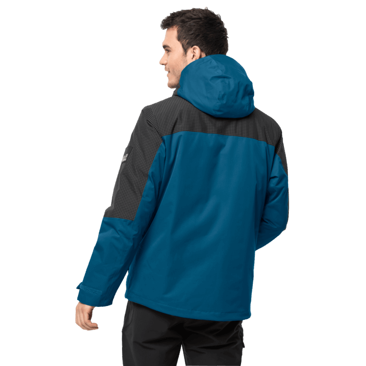 Men's Dna Icefall Jacket Brands Dark Cobalt Brand Jack Wolfskin