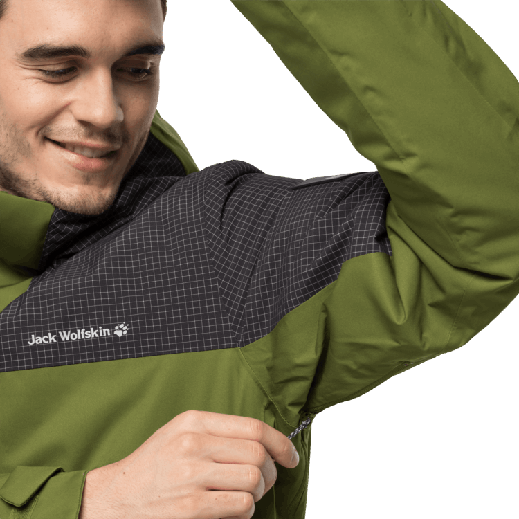 Brand Jack Wolfskin Cedar Green Men's Dna Icefall Jacket Hot