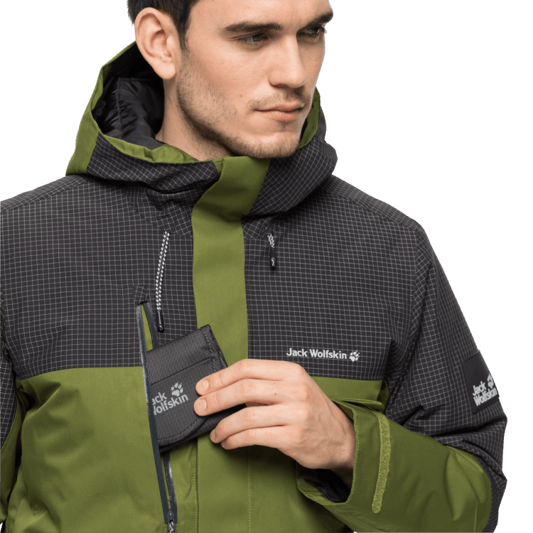 Brand Jack Wolfskin Cedar Green Men's Dna Icefall Jacket Hot