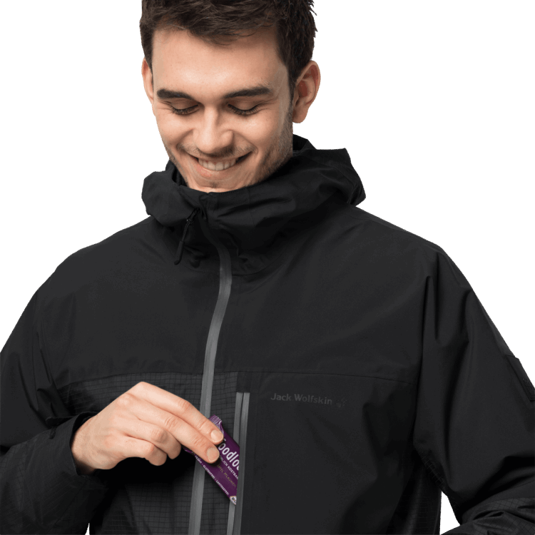 Brand Jack Wolfskin Men's Athletic 5In1 Collection Black