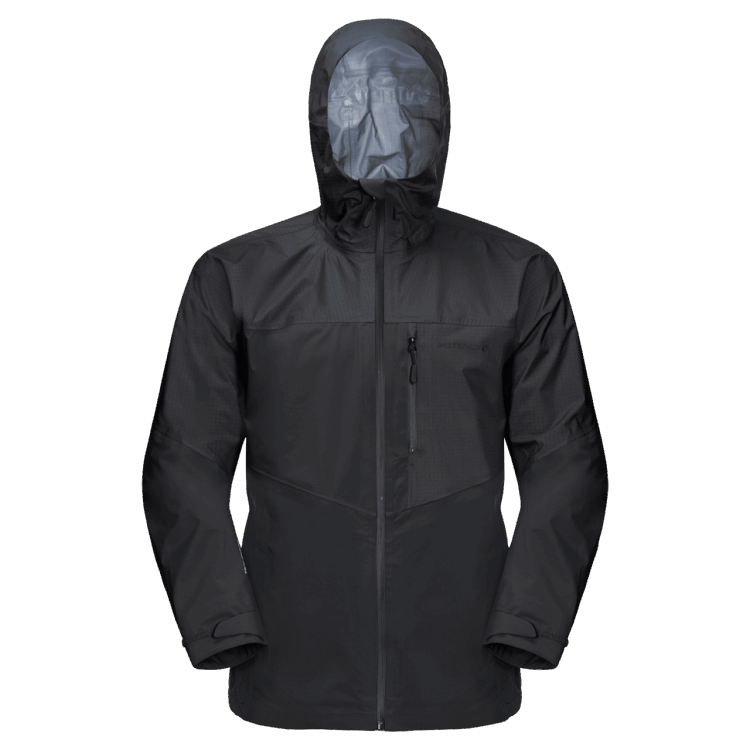 Black Brand Jack Wolfskin Collections Men's Athletic Jacket