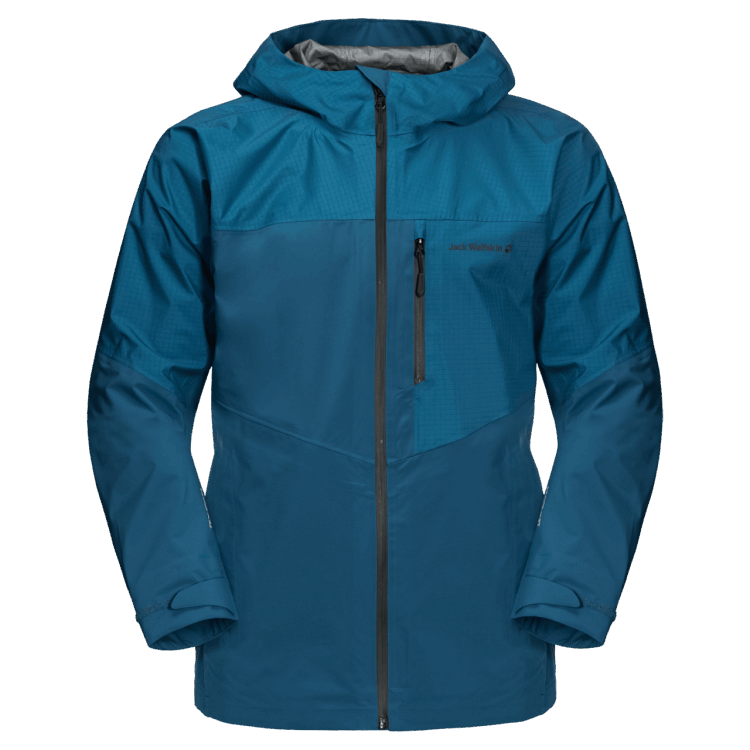Dark Cobalt Brand Jack Wolfskin Men's Athletic Jacket Origin