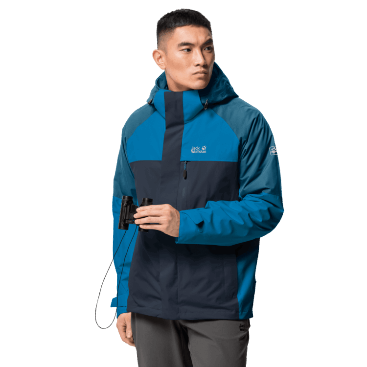 Night Blue Origins Brand Jack Wolfskin Men's Steting Peak Jacket
