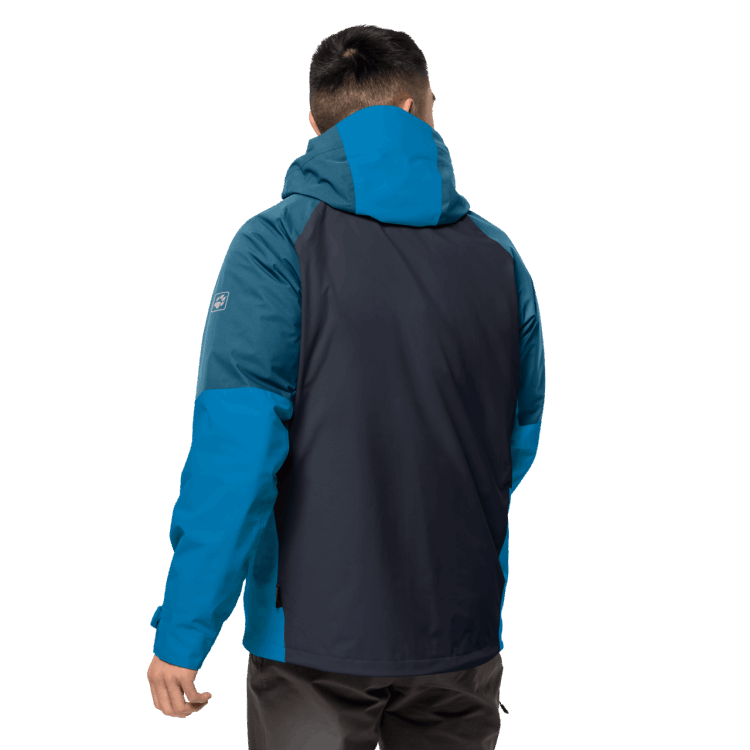 Night Blue Origins Brand Jack Wolfskin Men's Steting Peak Jacket