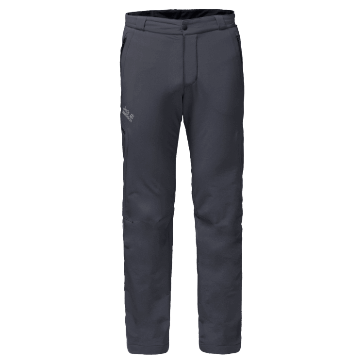 Ebony Men's Activate Thermic Pants Brand Jack Wolfskin