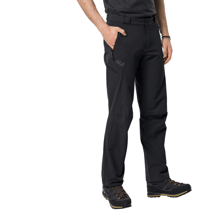 Black Men's Activate Thermic Pants Original Brand Jack Wolfskin