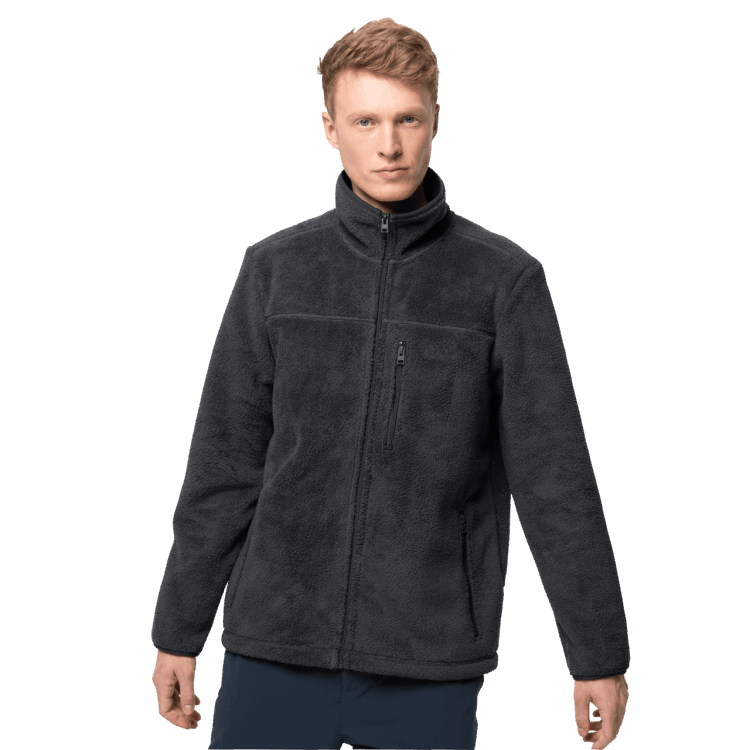 Hot Men's Chilly Walk Jacket Brand Jack Wolfskin Black
