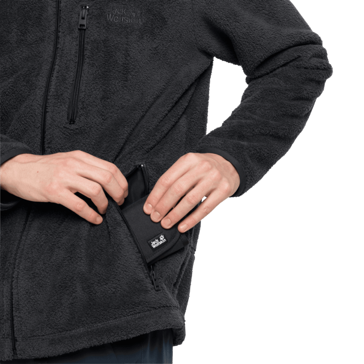 Hot Men's Chilly Walk Jacket Brand Jack Wolfskin Black