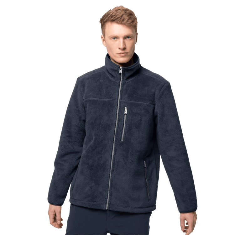 Best Men's Chilly Walk Jacket Night Blue Brand Jack Wolfskin