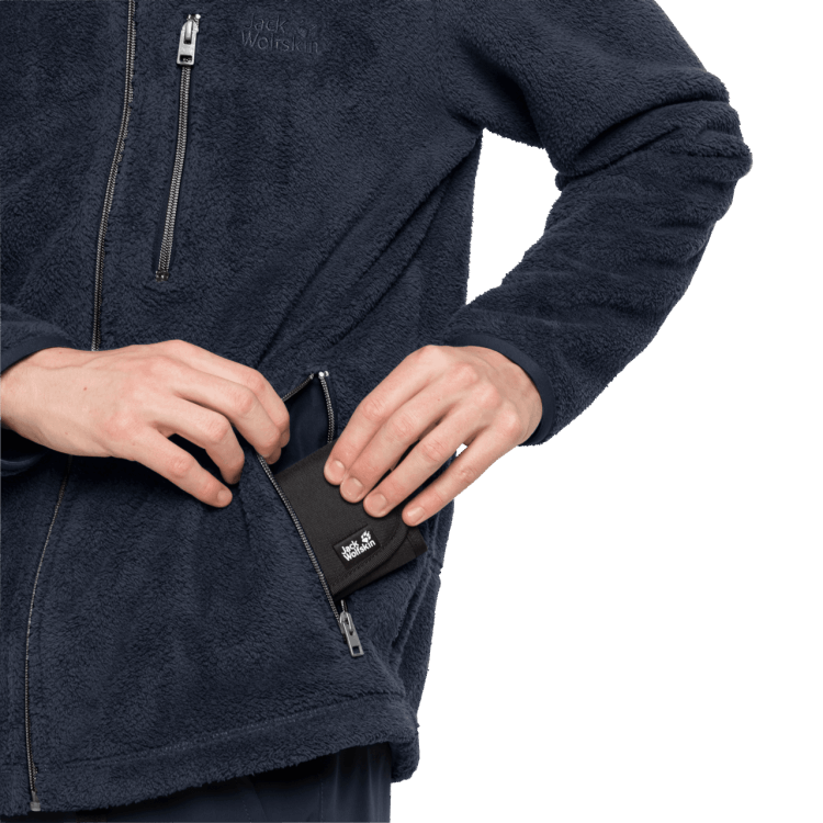 Best Men's Chilly Walk Jacket Night Blue Brand Jack Wolfskin