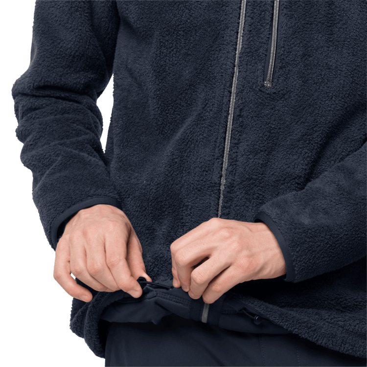 Best Men's Chilly Walk Jacket Night Blue Brand Jack Wolfskin