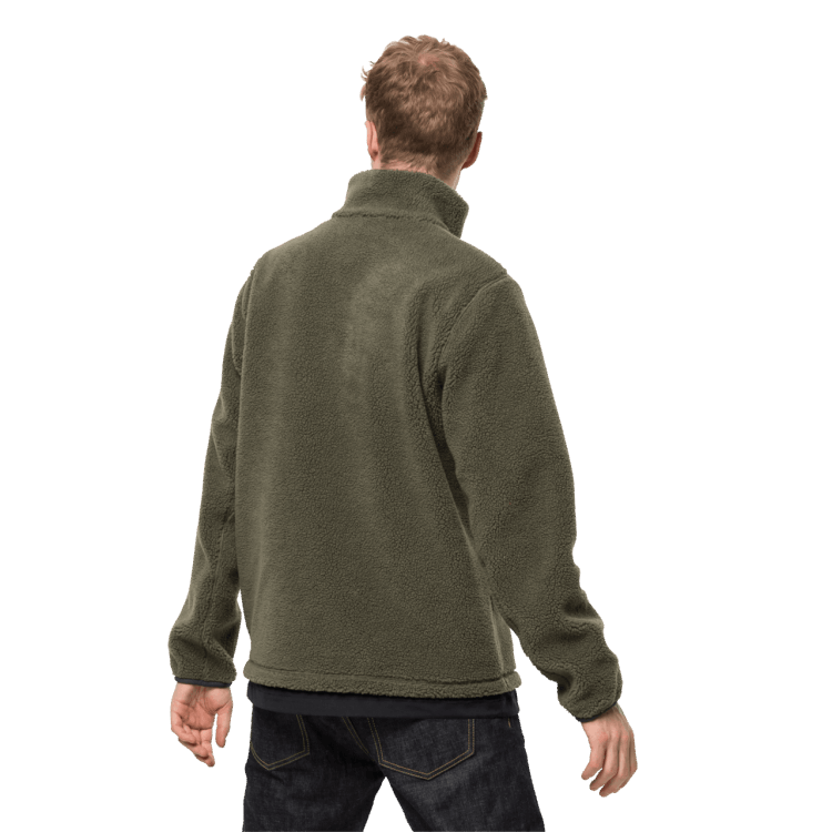 New Brand Jack Wolfskin Grape Leaf Men's 365 Fearless Snap