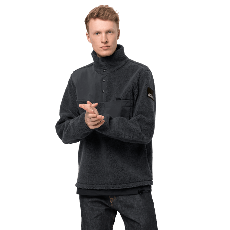 Fashion Brand Jack Wolfskin Men's 365 Fearless Snap Phantom