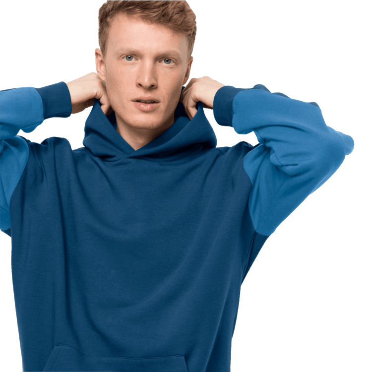 Collection Poseidon Blue Brand Jack Wolfskin Men's 365 Hoody