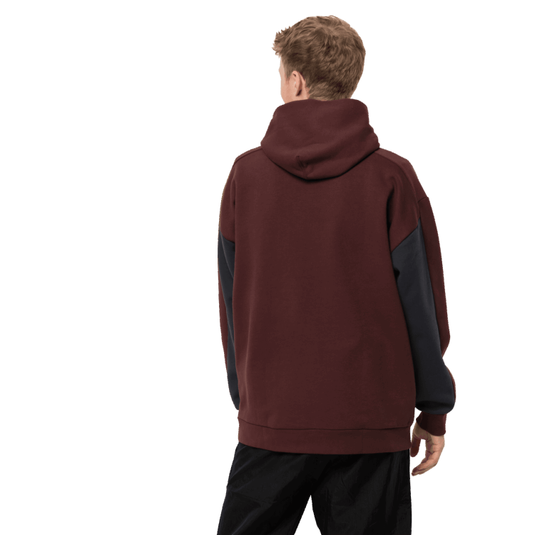 Collections Cordovan Red Men's 365 Hoody Brand Jack Wolfskin