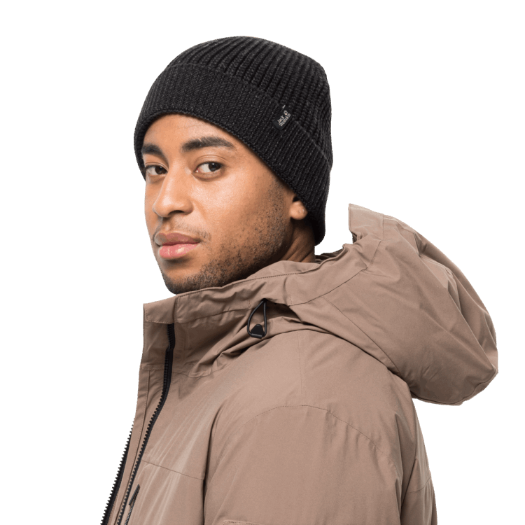 Men's Every Day Outdoors Cap Brand Jack Wolfskin Origins Black