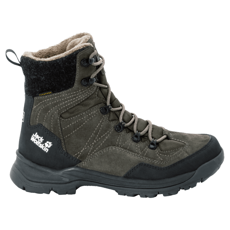 Brand Jack Wolfskin Fashion Men's Cold Bay Texapore High Dark Moss-Black