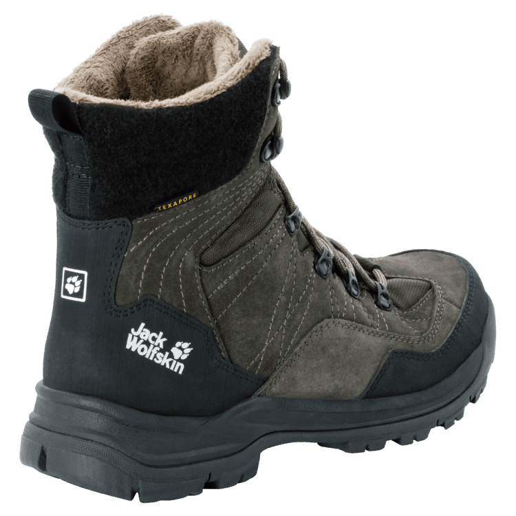 Brand Jack Wolfskin Fashion Men's Cold Bay Texapore High Dark Moss-Black