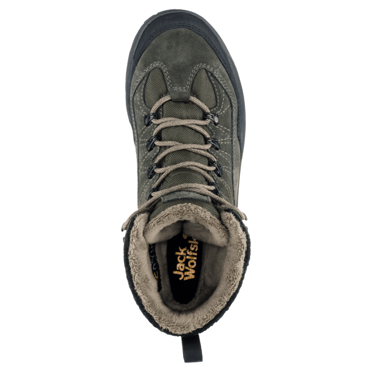 Brand Jack Wolfskin Fashion Men's Cold Bay Texapore High Dark Moss-Black
