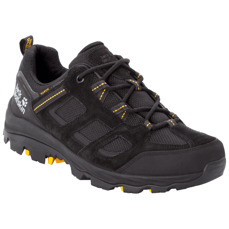 Brand Jack Wolfskin Collection Black-Burly Yellow Xt Men's Vojo 3 Texapore Low