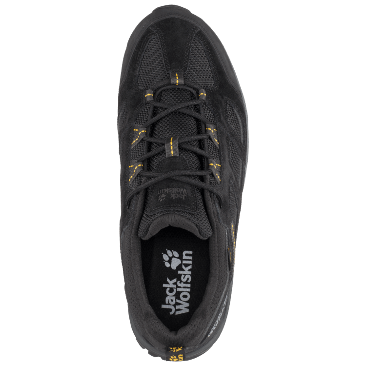 Brand Jack Wolfskin Collection Black-Burly Yellow Xt Men's Vojo 3 Texapore Low