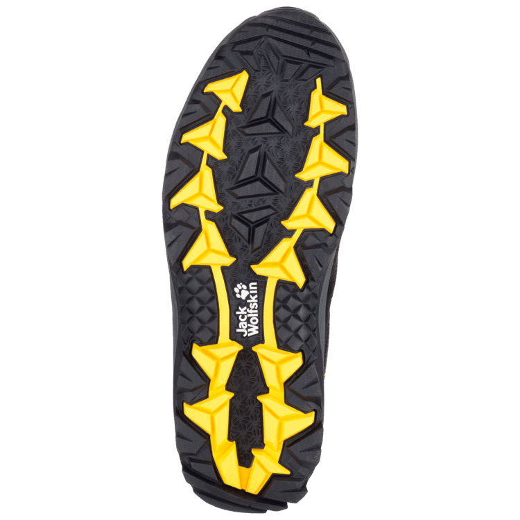 Brand Jack Wolfskin Collection Black-Burly Yellow Xt Men's Vojo 3 Texapore Low