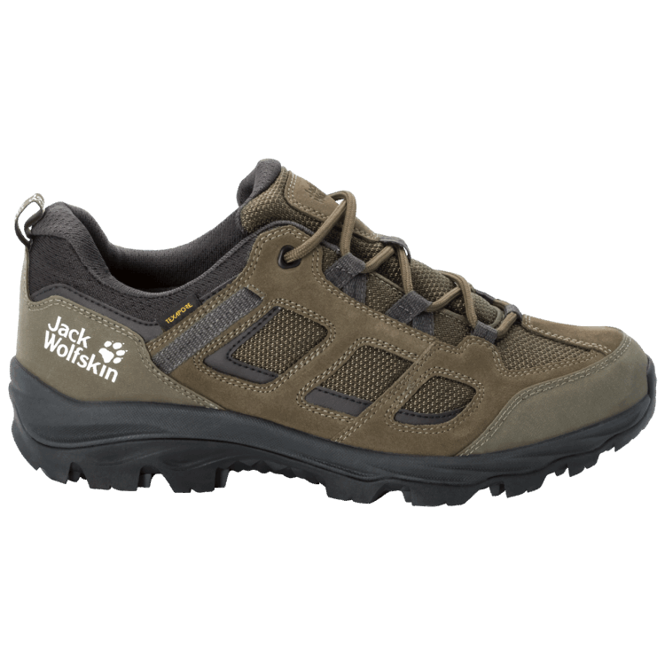Brand Jack Wolfskin Men's Vojo 3 Texapore Low Khaki-Phantom Collections