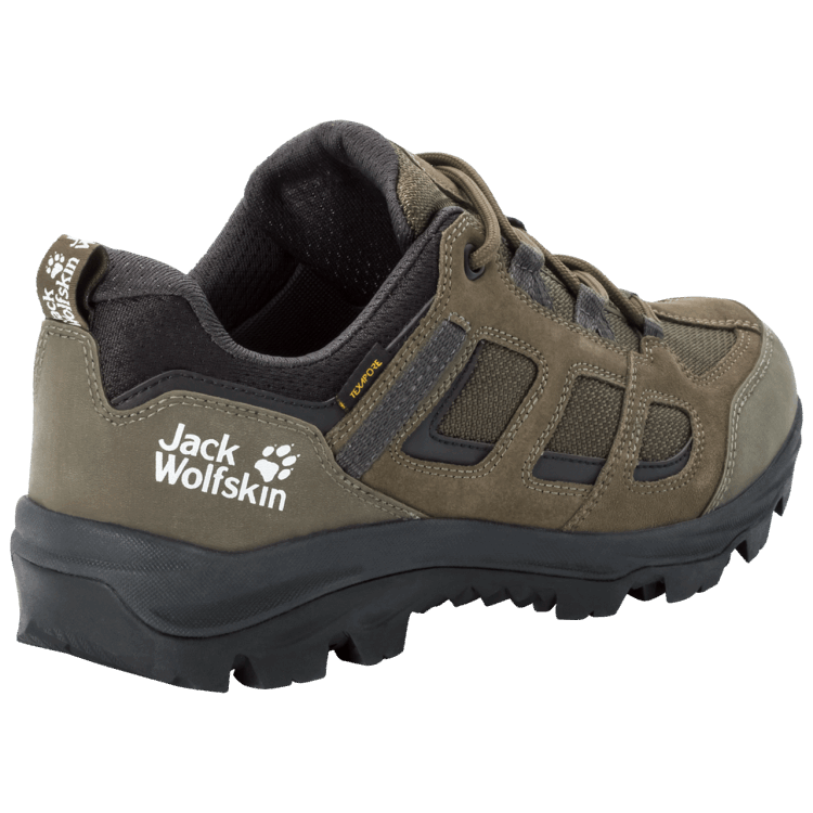 Brand Jack Wolfskin Men's Vojo 3 Texapore Low Khaki-Phantom Collections