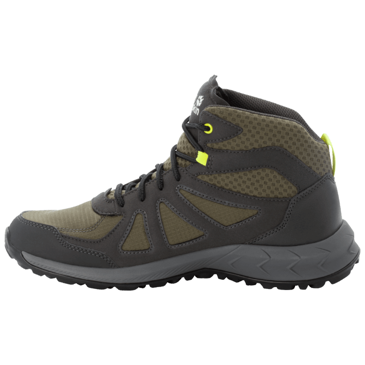 Khaki-Green Brand Jack Wolfskin Origins WOODLAND 2 TEXAPORE MID M