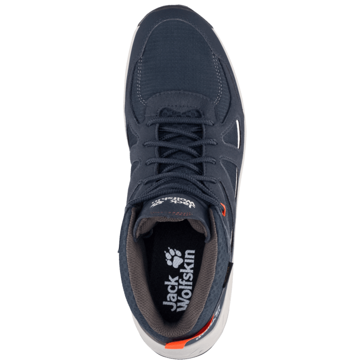 Dark Blue-Red Brand Jack Wolfskin WOODLAND 2 TEXAPORE MID M Brand