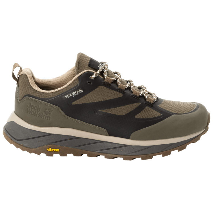 Brown-Beige Original TERRAVENTURE TEXAPORE LOW M Brand Jack Wolfskin