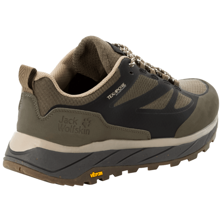 Brown-Beige Original TERRAVENTURE TEXAPORE LOW M Brand Jack Wolfskin