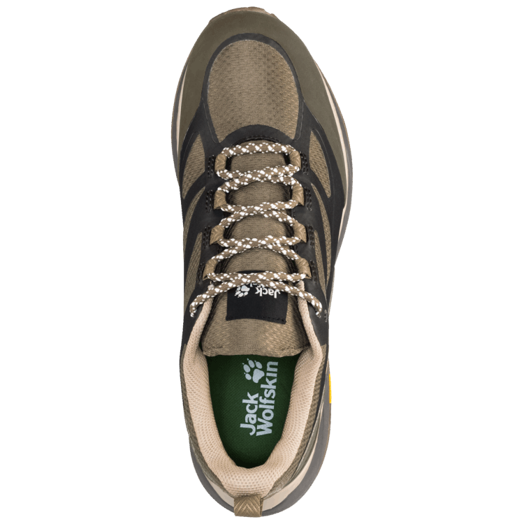 Brown-Beige Original TERRAVENTURE TEXAPORE LOW M Brand Jack Wolfskin