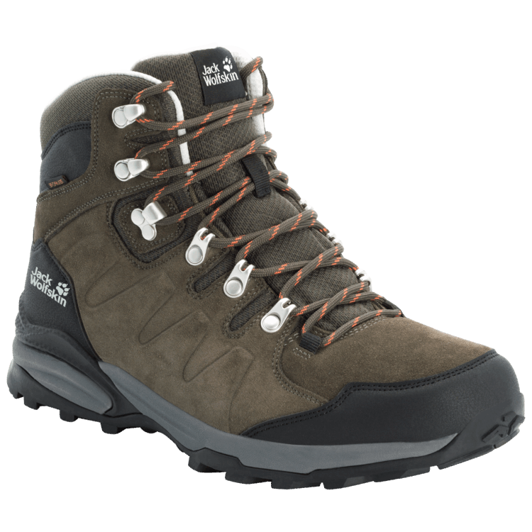 Khaki-Phantom Men's Refugio Texapore Mid Brand Jack Wolfskin Hot
