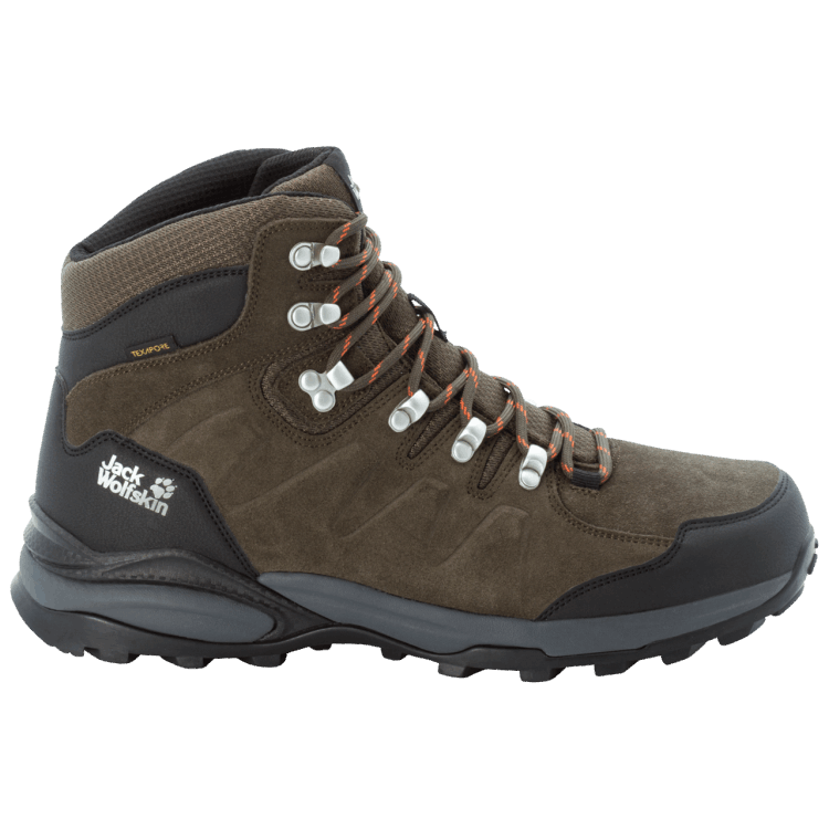Khaki-Phantom Men's Refugio Texapore Mid Brand Jack Wolfskin Hot