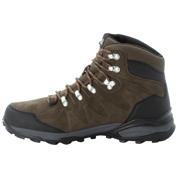Khaki-Phantom Men's Refugio Texapore Mid Brand Jack Wolfskin Hot