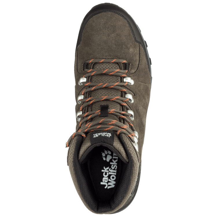 Khaki-Phantom Men's Refugio Texapore Mid Brand Jack Wolfskin Hot