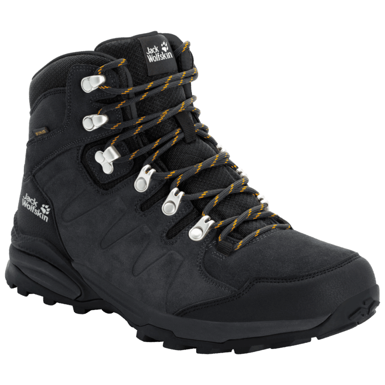 Phantom-Burly Yellow Xt Men's Refugio Texapore Mid Best Brand Jack Wolfskin