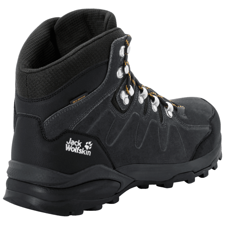 Phantom-Burly Yellow Xt Men's Refugio Texapore Mid Best Brand Jack Wolfskin