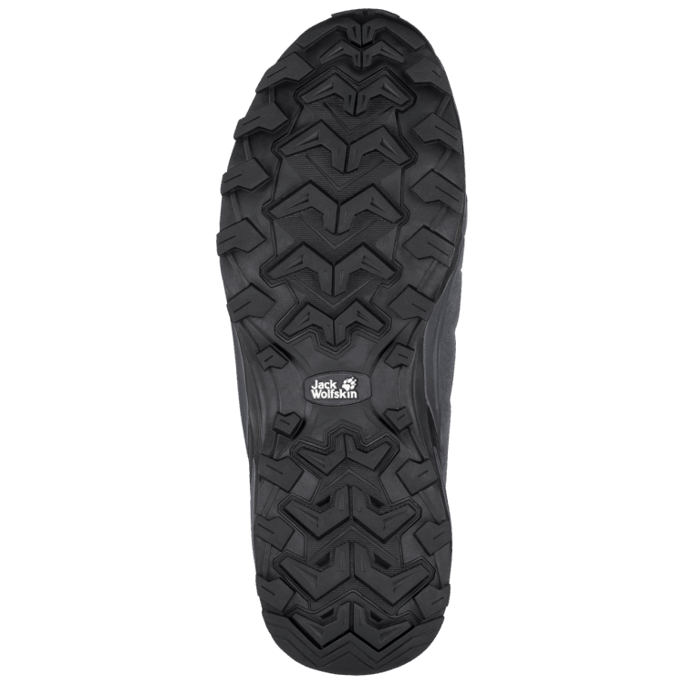 Collections Brand Jack Wolfskin Men's Refugio Texapore Low Grey-Black