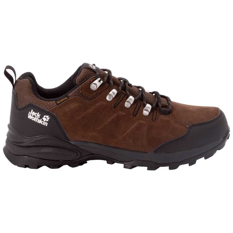 Origin Brown-Phantom Brand Jack Wolfskin Men's Refugio Texapore Low