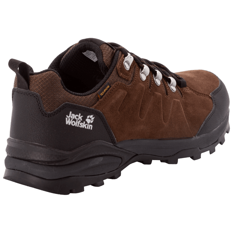 Origin Brown-Phantom Brand Jack Wolfskin Men's Refugio Texapore Low