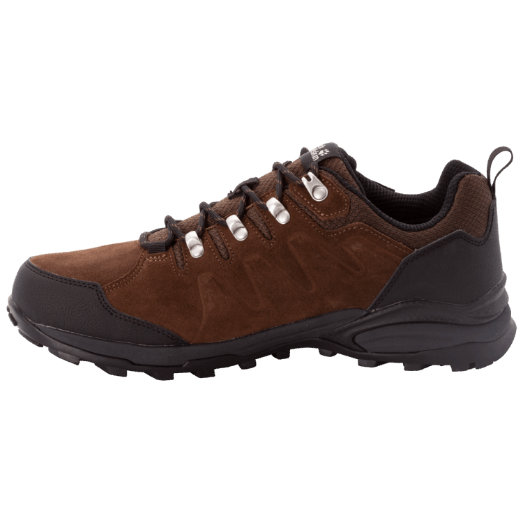Origin Brown-Phantom Brand Jack Wolfskin Men's Refugio Texapore Low
