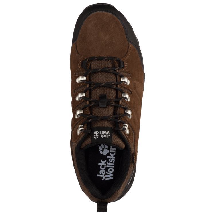 Origin Brown-Phantom Brand Jack Wolfskin Men's Refugio Texapore Low